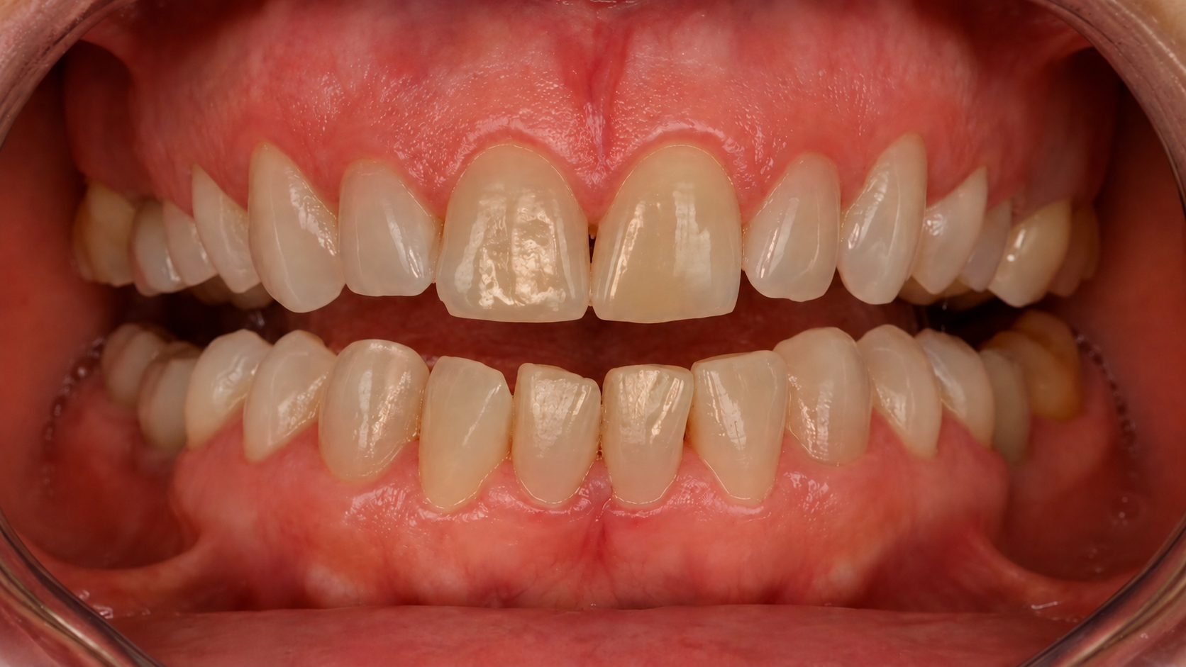 Color dental inicial asociado al envejecimiento
